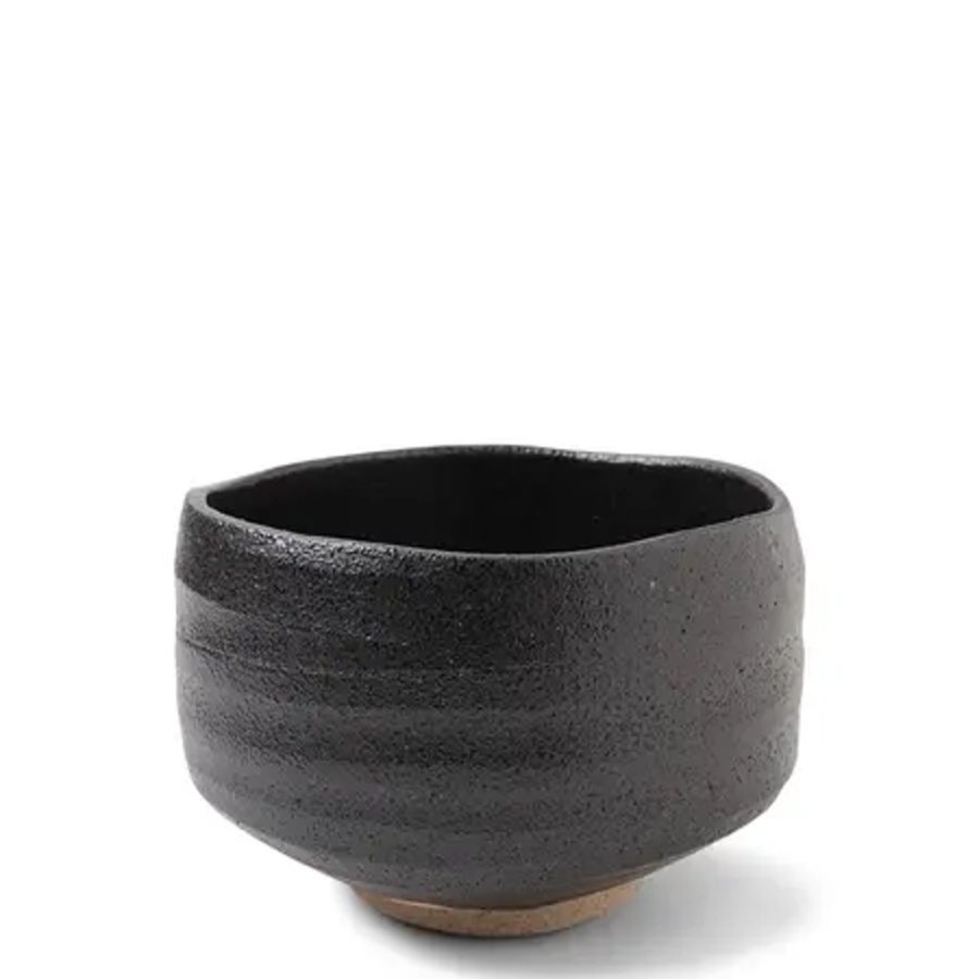 Tabletop Miya Company Matcha Bowls & Accessories | Matcha Bowl Kuro Yuzu Kessho
