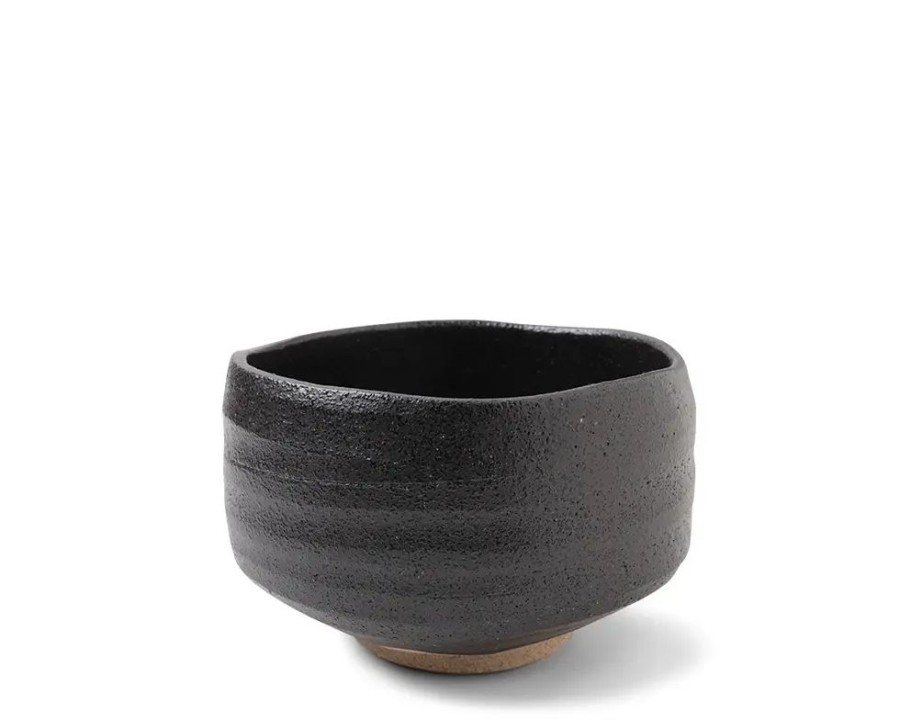Tabletop Miya Company Matcha Bowls & Accessories | Matcha Bowl Kuro Yuzu Kessho