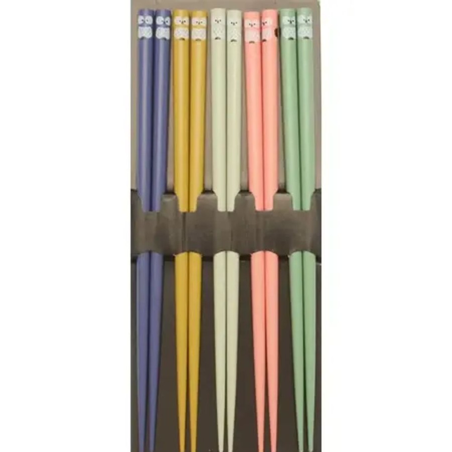 Whimsy Miya Company Other | Chopsticks Set Owl Family