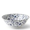 Whimsy Miya Company Bowls | Maneki Neko Blue 7.75" Bowl