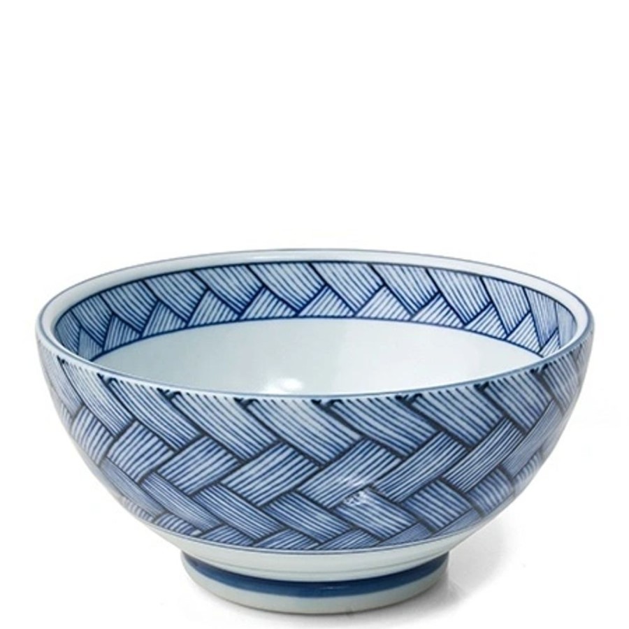 Tabletop Miya Company Large Bowls | Ajiromon 7.25" Udon Bowl