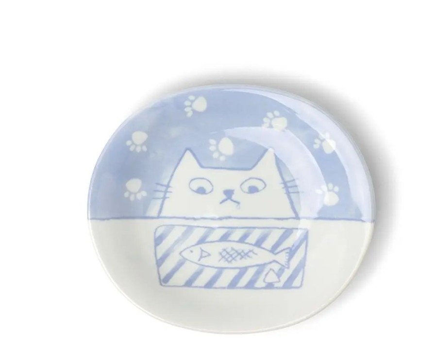 Whimsy Miya Company Plates | Cat Lunch Oval Plate