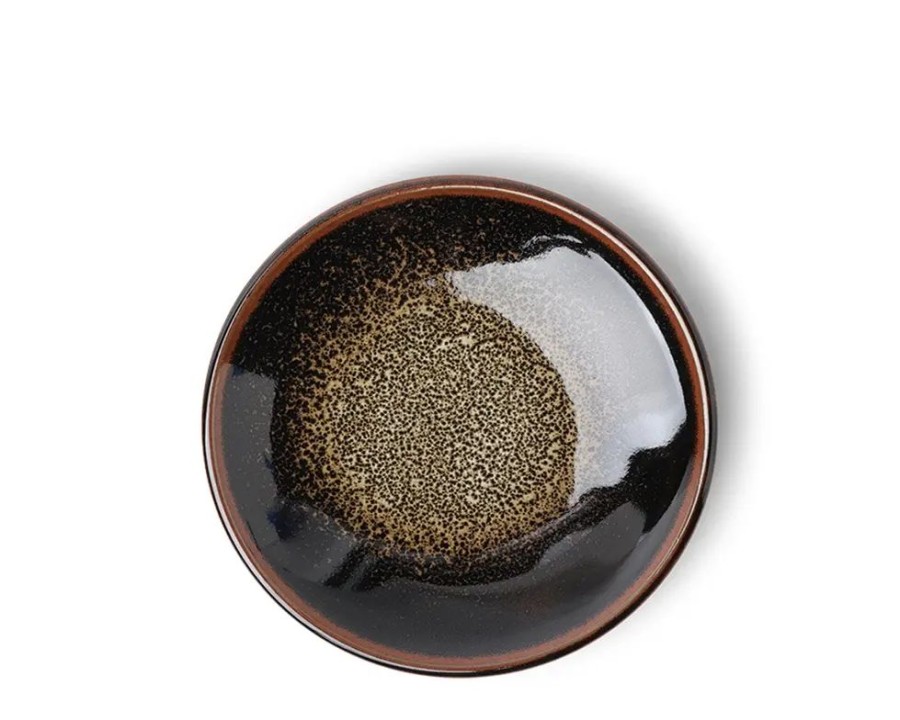 Tabletop Miya Company Small Plates | Plate Uchu Brown