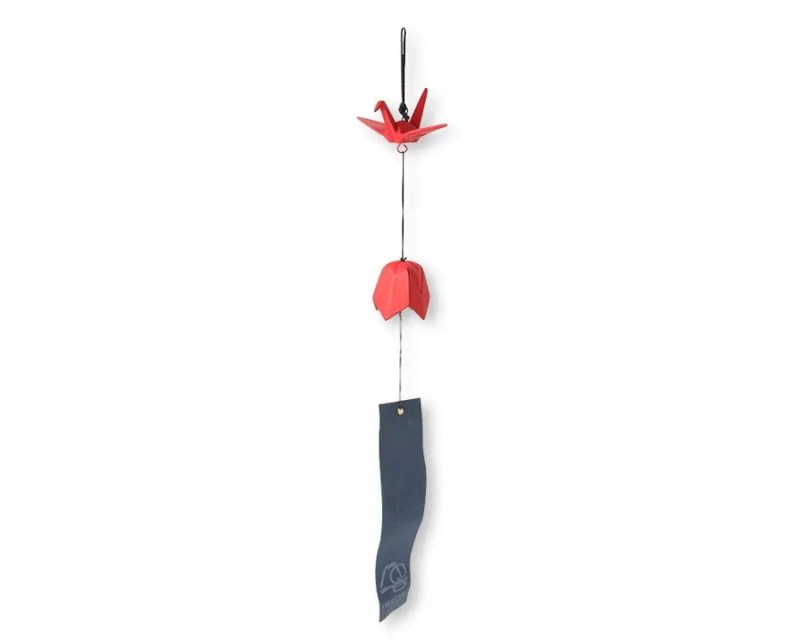 Whimsy Miya Company Other | Wind Chime Peace Crane Red 1-7/8"