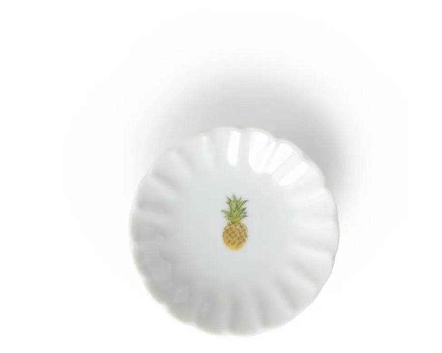 Whimsy Miya Company Plates | Kudamono Sauce Dish Pineapple